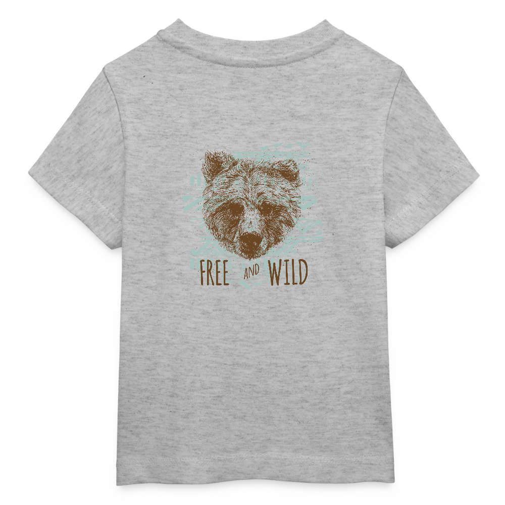 Stanley/Stella baby bio-T-shirt BABY CREATOR - grijs gemêleerd