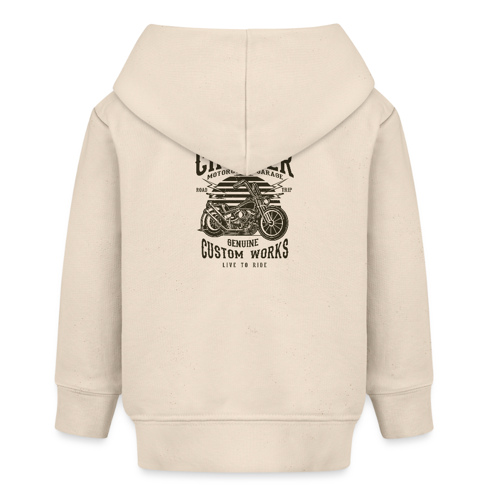 Stanley/Stella Bio hoodie BABY CRUISER - witgrijs