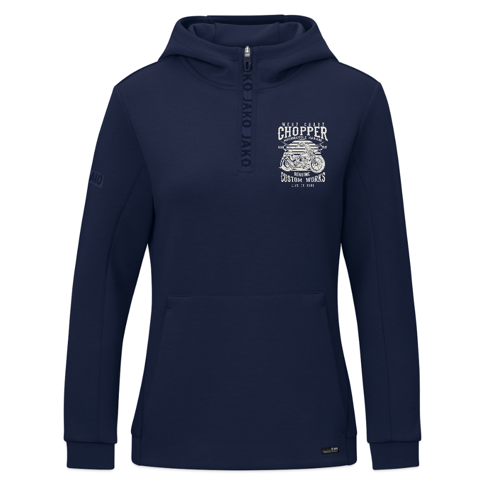 JAKO Vrouwen ziphoodie Pro Casual - marine