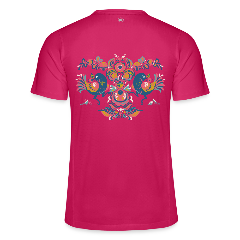 JAKO Kinder-T-shirt Run 2.0 - donker roze