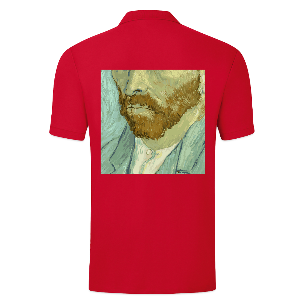 JAKO Mannen Polo Organic - rood