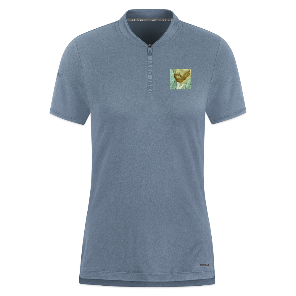 JAKO Vrouwen poloshirt Pro Casual - blauwgrijs