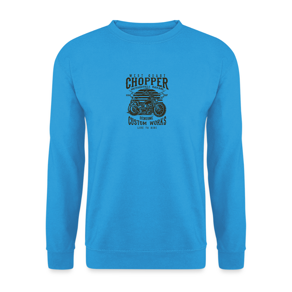 Unisex sweater - zeeblauw