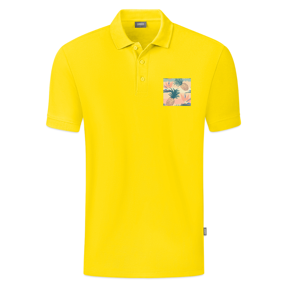 JAKO Kinderpolo Organic - geel