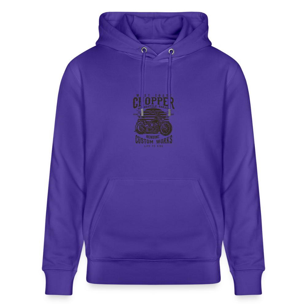 Stanley/Stella Uniseks bio-hoodie CRUISER - paarse liefde