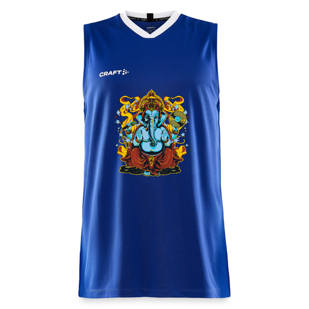 CRAFT Progress kinder-basketbalshirt - koningsblauw