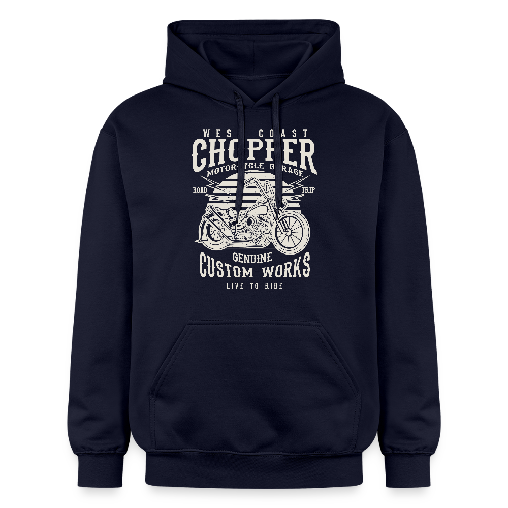 Gildan uniseks Softstyle® Midweight hoodie - navy