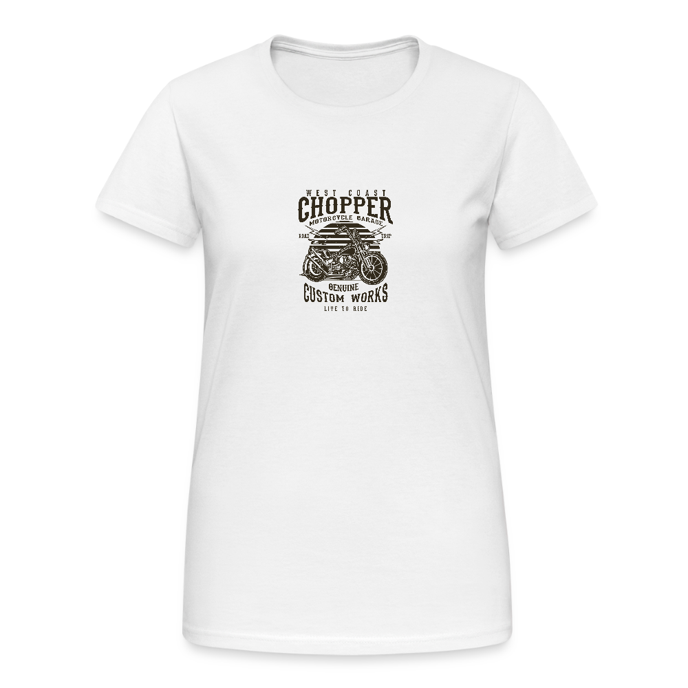 Vrouwen Gildan Heavy T-shirt - wit