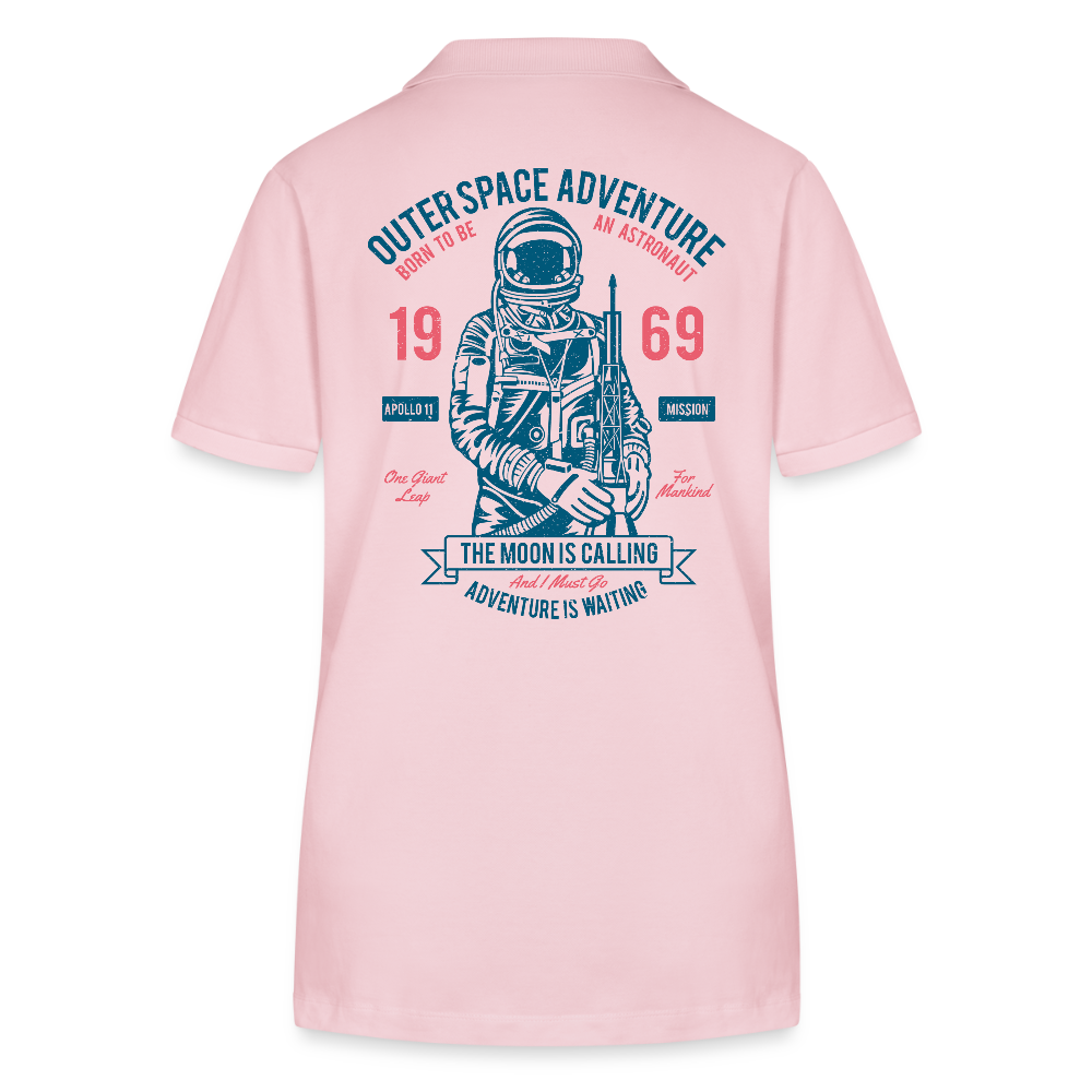 Stanley/Stella Vrouwen bio poloshirt ELLISER - lichtroze
