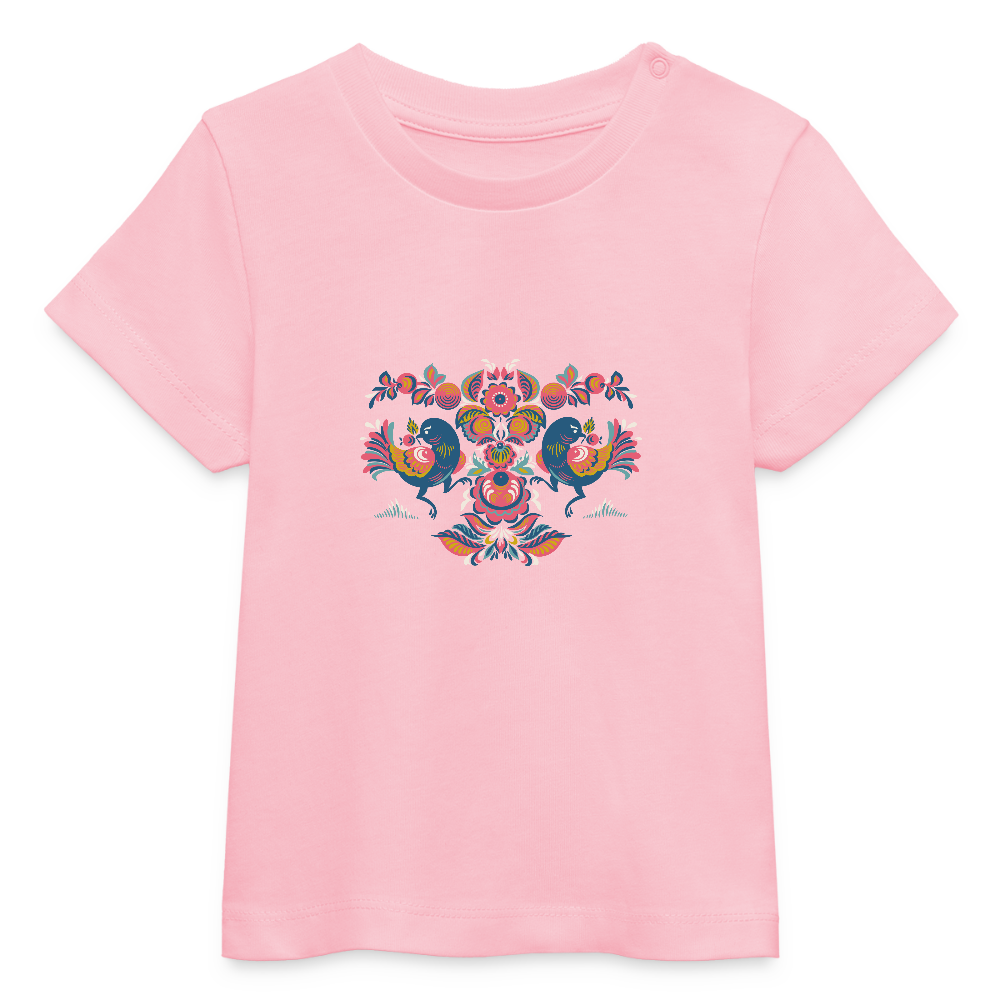 Stanley/Stella baby bio-T-shirt BABY CREATOR - lichtroze
