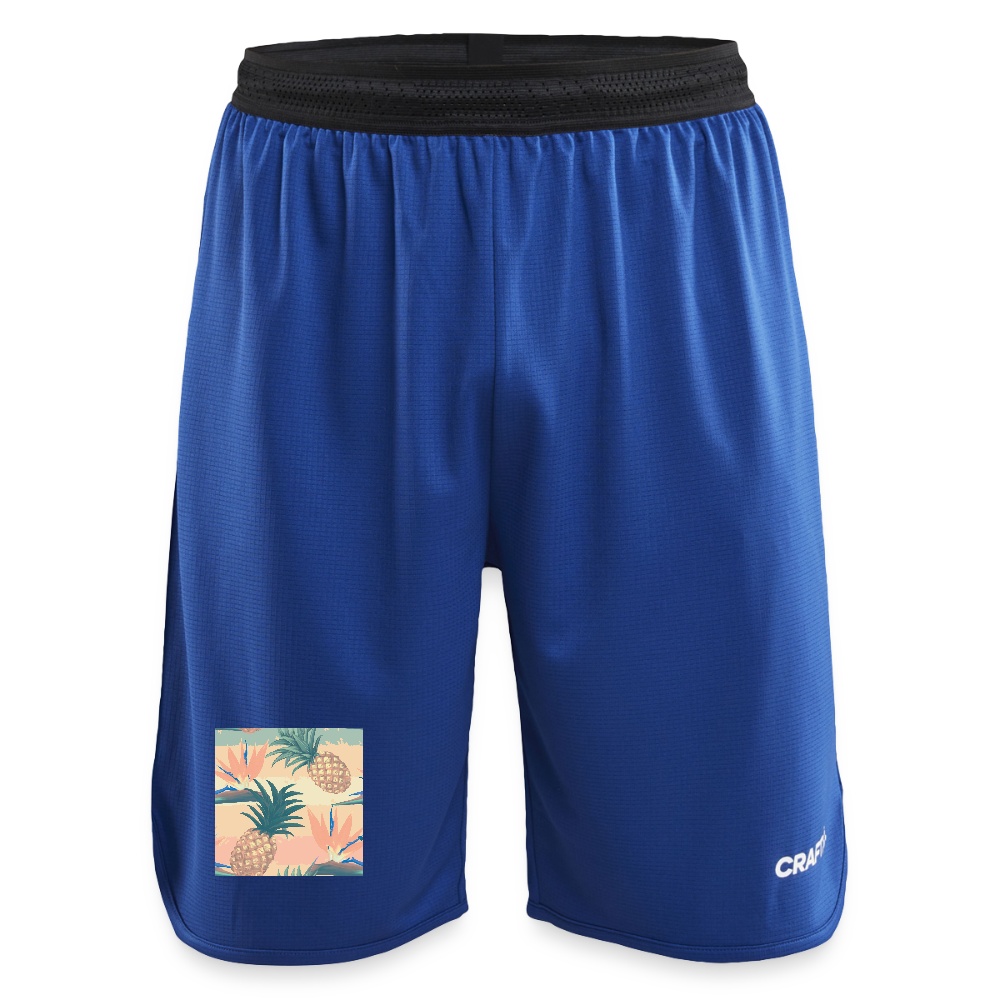 CRAFT Progress kinder-basketbalshorts - koningsblauw