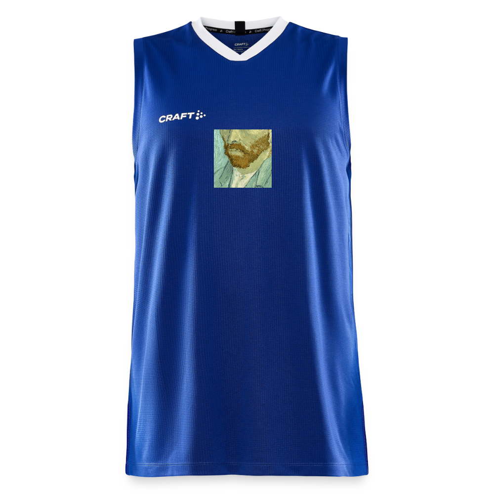 CRAFT Progress kinder-basketbalshirt - koningsblauw