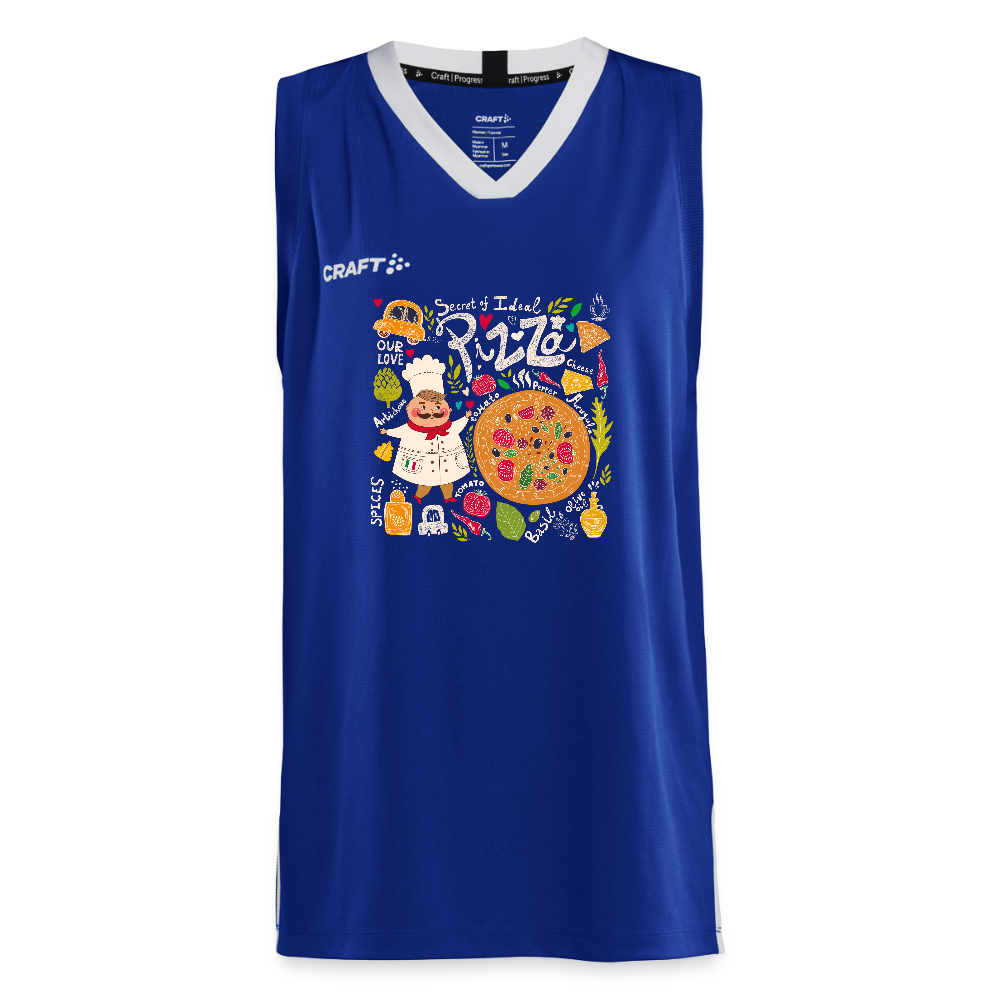 CRAFT Progress teenager basketbalshirt - koningsblauw