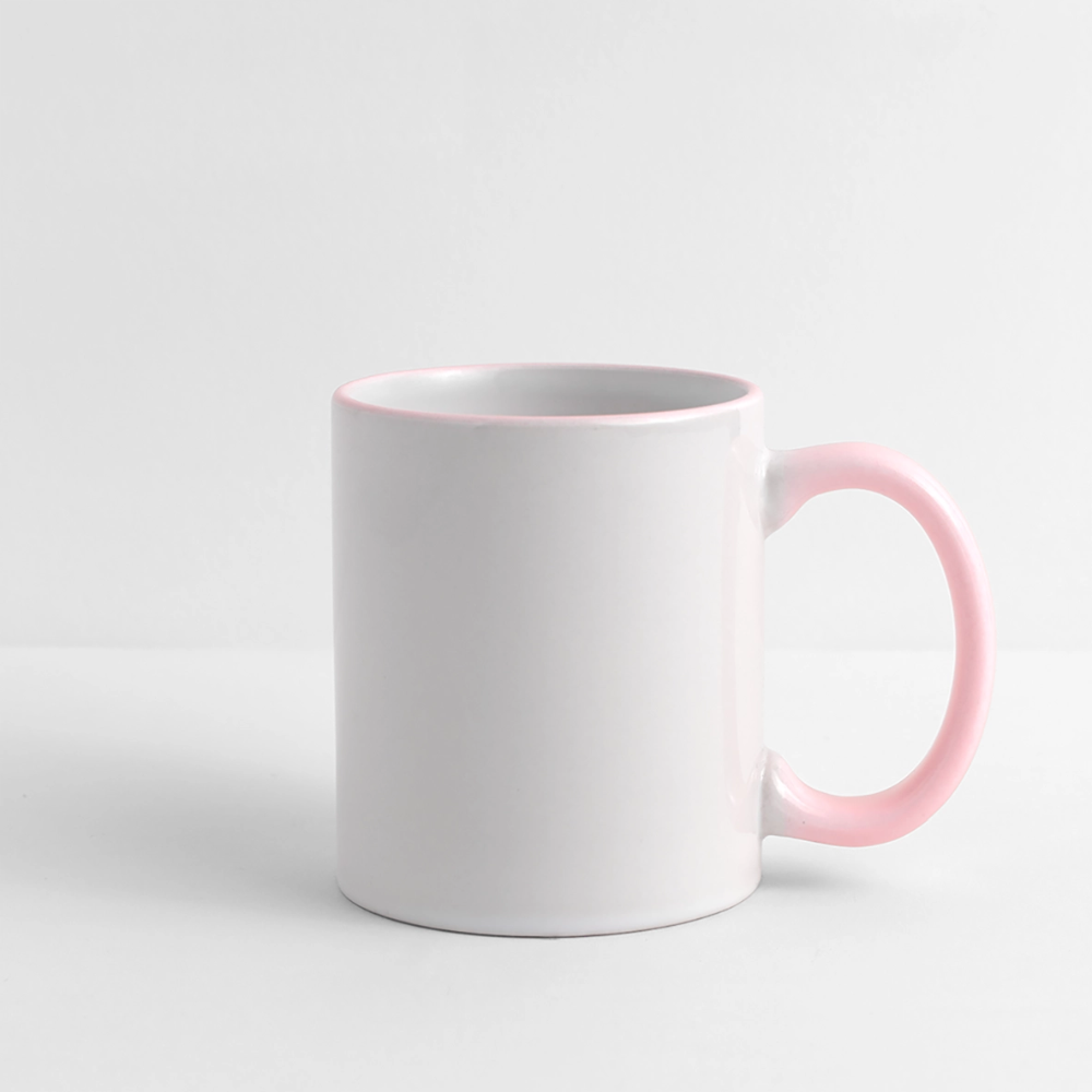 Panoramamok - wit/roze
