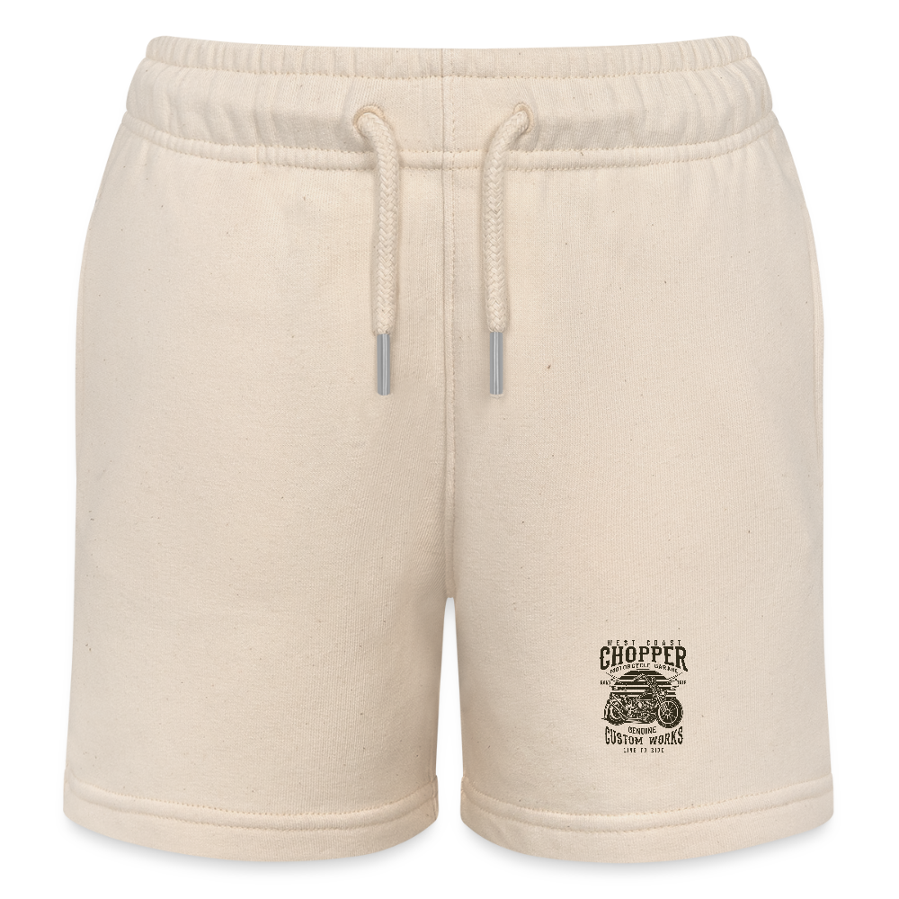 Stanley/Stella Kinder-bio-joggingshorts MINI BOLTER - witgrijs