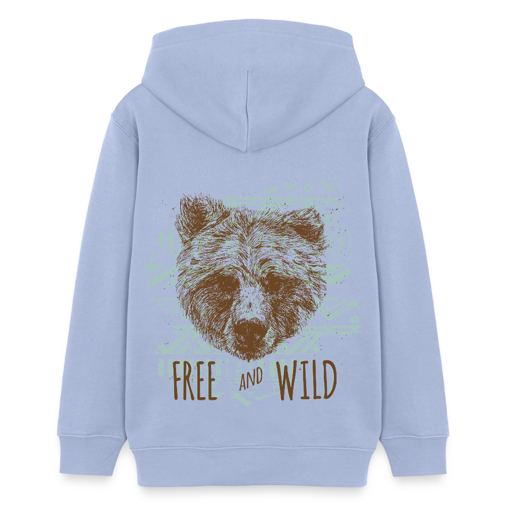 Stanley/Stella Tiener bio-hoodie Mini Cruiser - sky