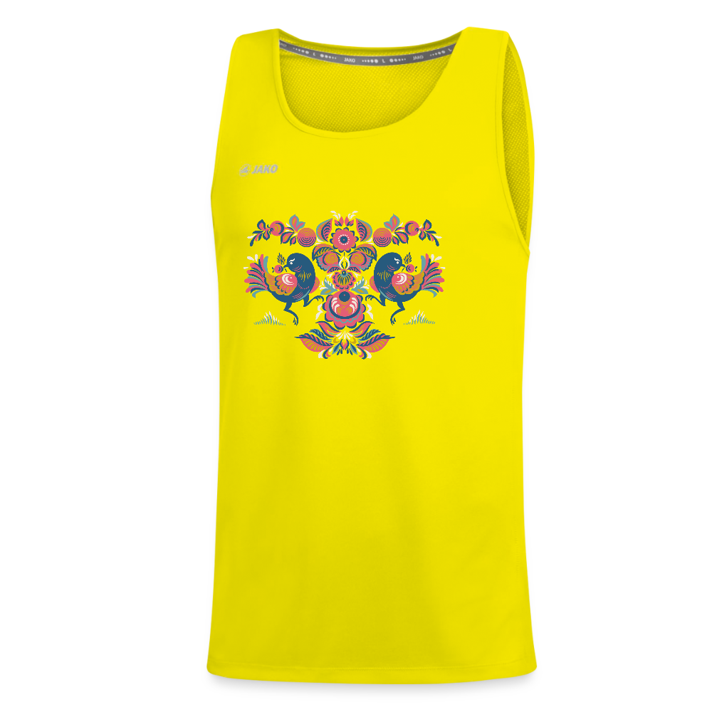 JAKO Teenager tanktop Run 2.0 - neongeel