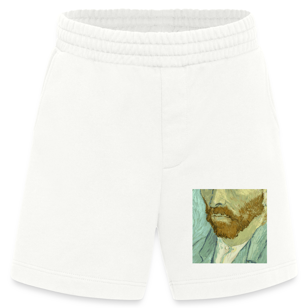 Heavyweight organic shorts made in EU - OFF WHITE