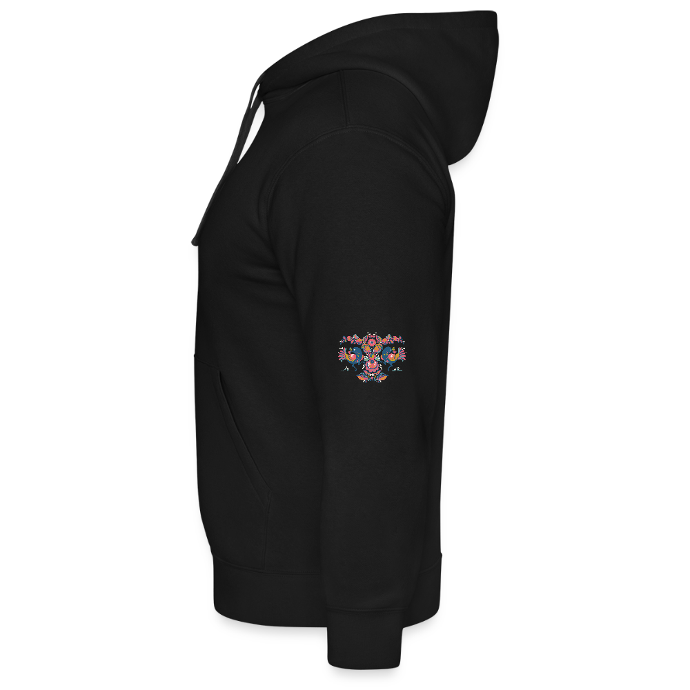 Mannenhoodie van Russell - zwart
