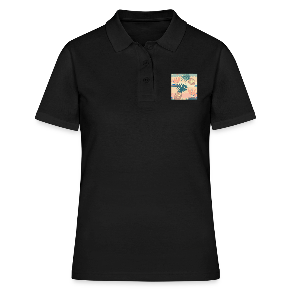 Women's Polo Shirt - zwart