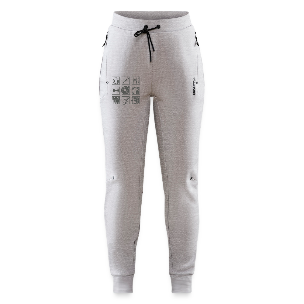 CRAFT ADV Unify vrouwen vrijetijdsbroek - grijs gemêleerd