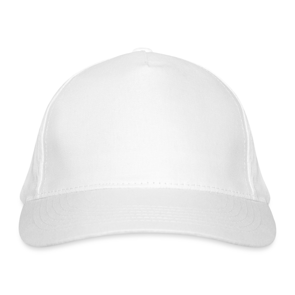 Biologische baseballpet - wit