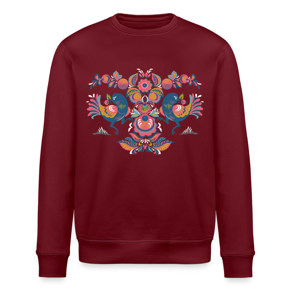 Stanley/Stella Uniseks bio-sweatshirt ROLLER - bourgognerood