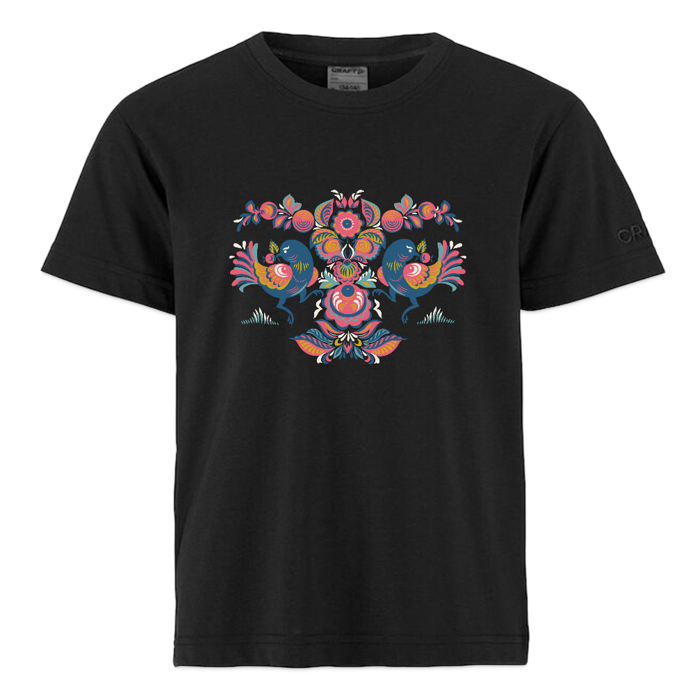 CRAFT Community 2.0 tieners T-shirt - zwart
