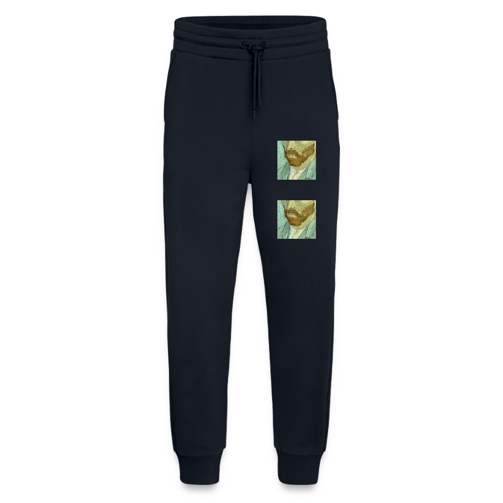 Organic relaxed joggingbroek made in EU - DARK NAVY