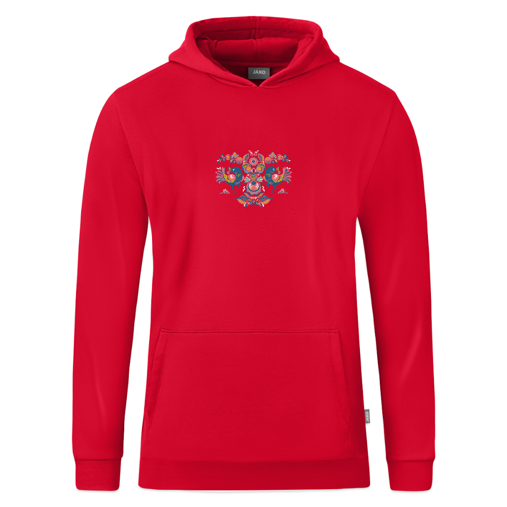 JAKO Kinderhoodie Organic - rood