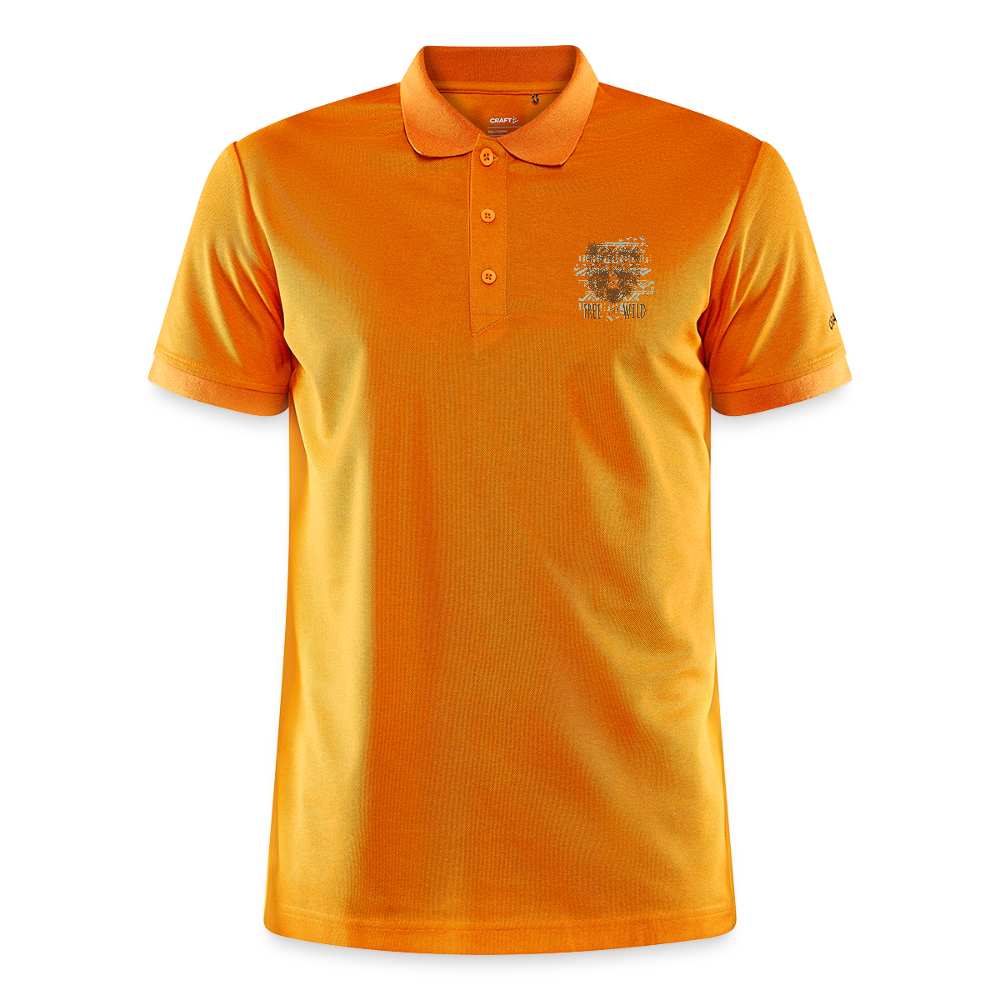 CRAFT Core Unify polo - lichtoranje gemêleerd