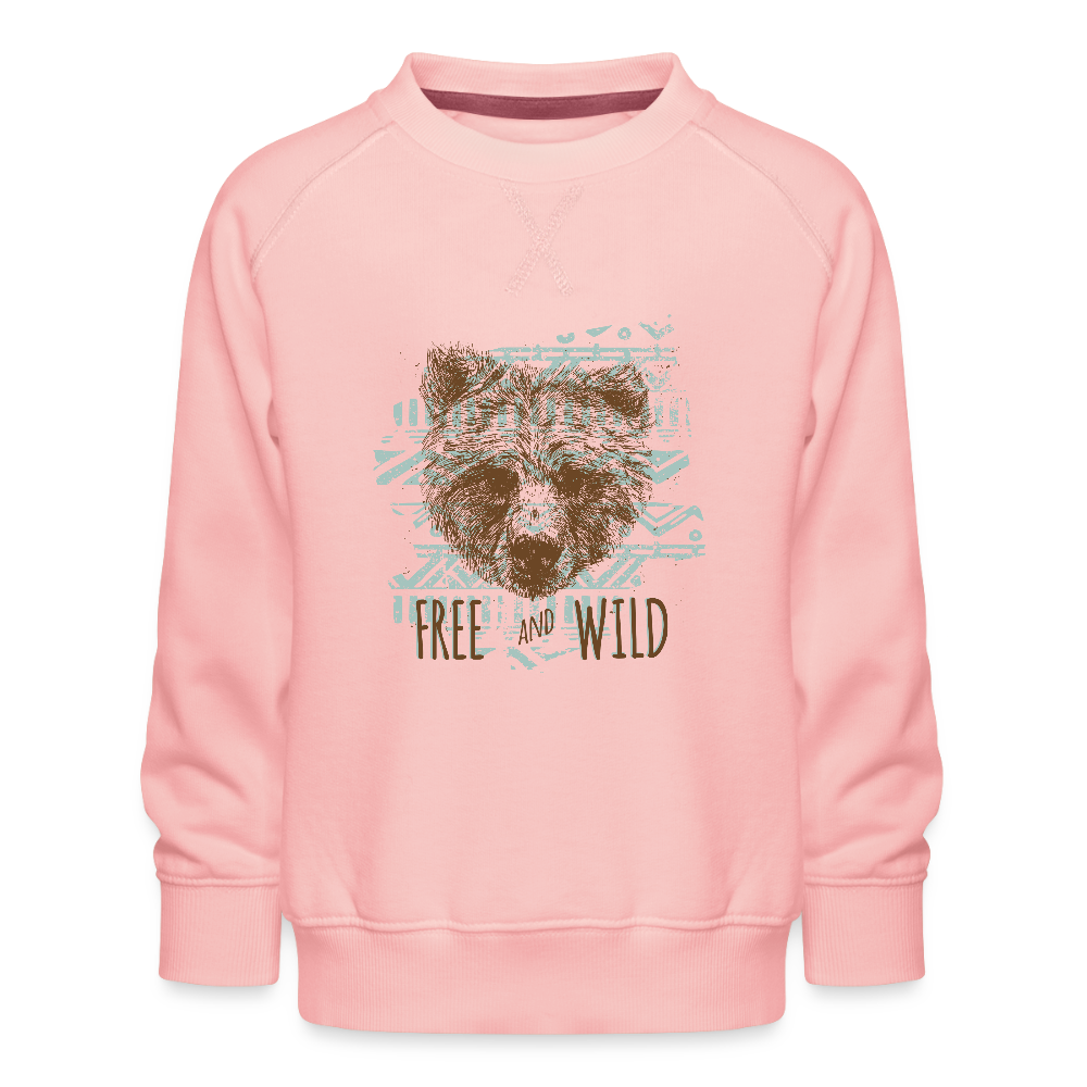Kinderen premium sweater - kristalroze