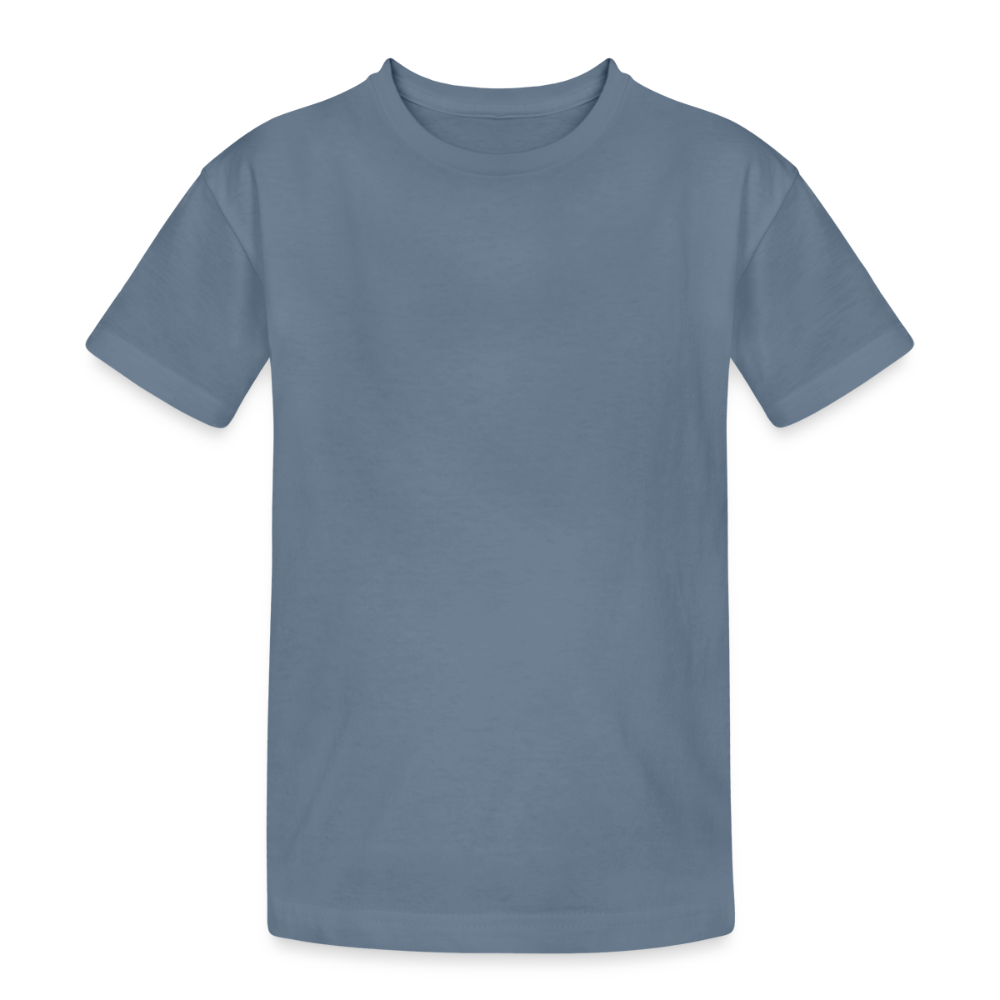 Kinderen Heavy Cotton T-shirt - blauwgrijs