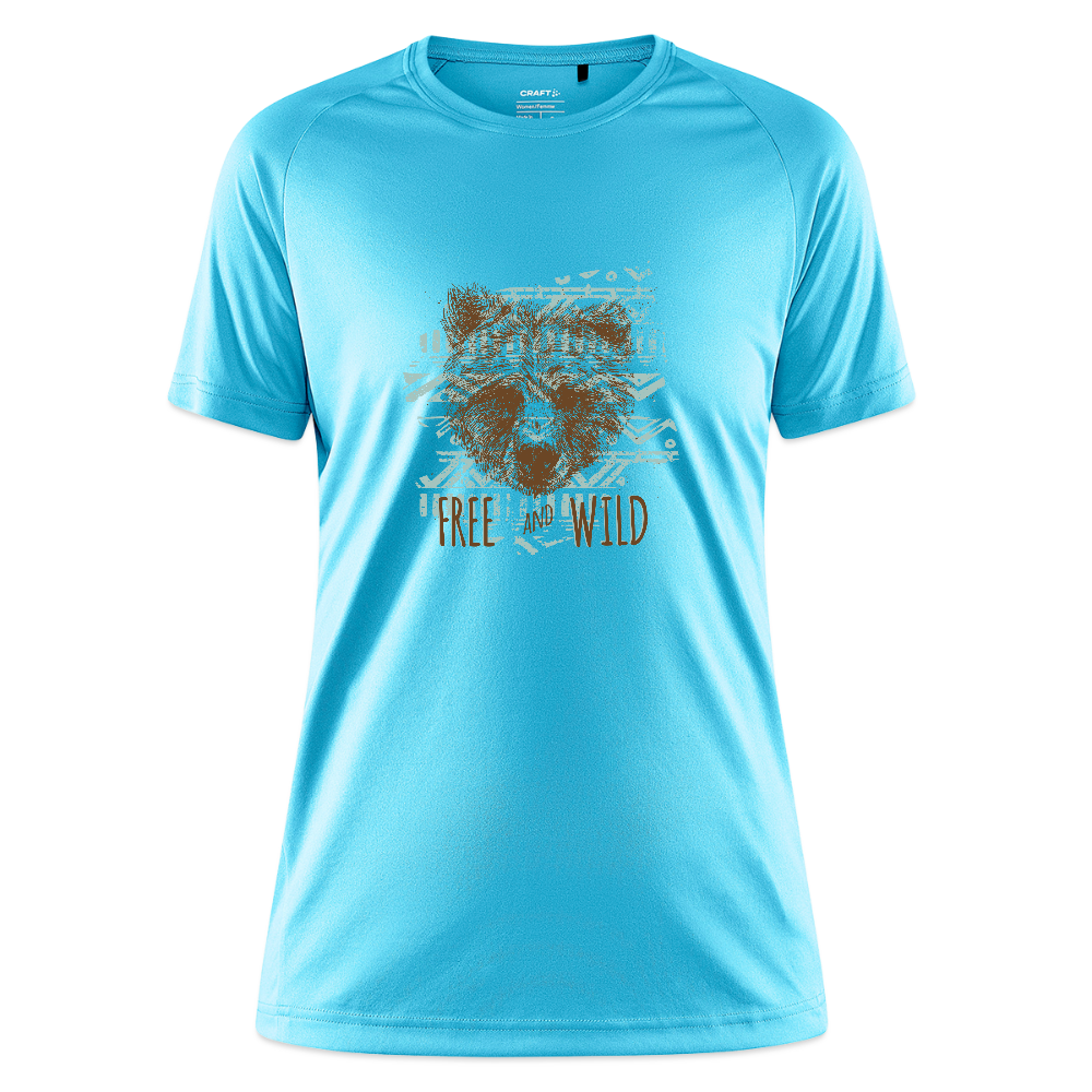 CRAFT Core Unify vrouwen training-T-shirt - hawaïblauw