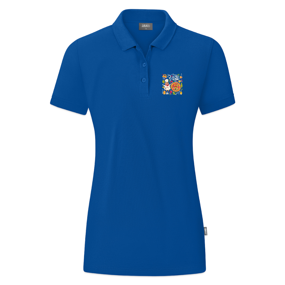 JAKO Vrouwen polo Organic - blauw