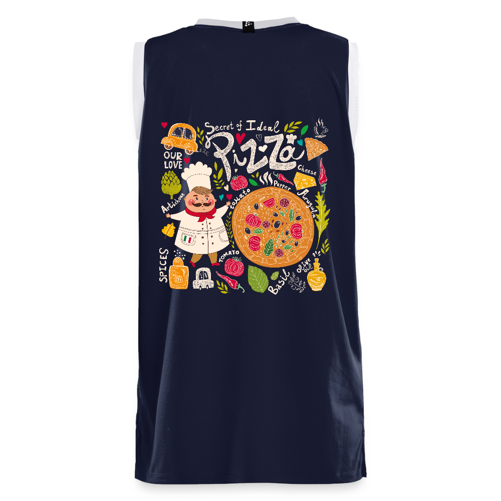 CRAFT Progress kinder-basketbalshirt - navy