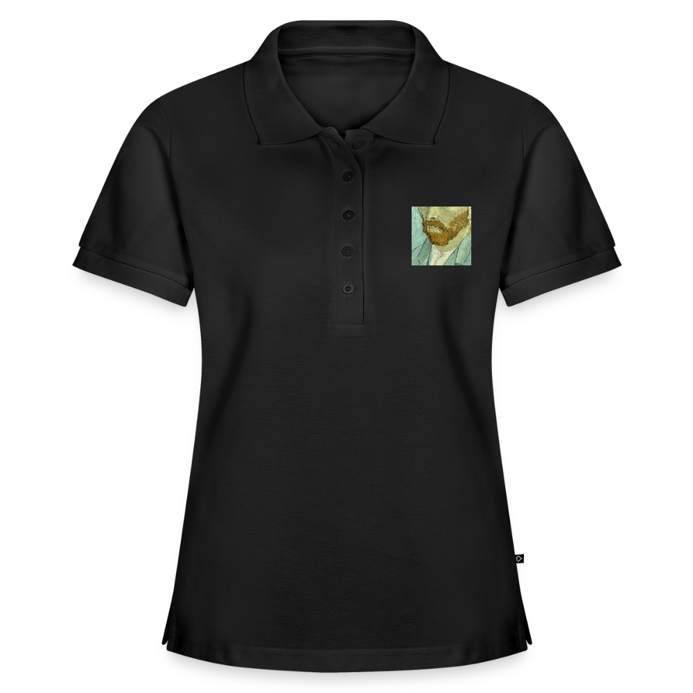 Vrouwen Premium Bio Poloshirt - zwart