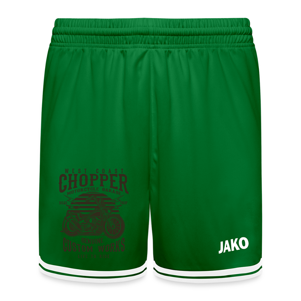 JAKO Kinderbasketbalshort Center 2.0 - groen/wit