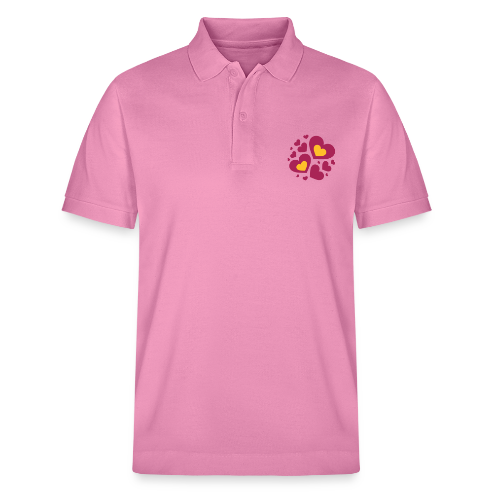 Stanley/Stella uniseks bio poloshirt PREPSTER - bubbelroze