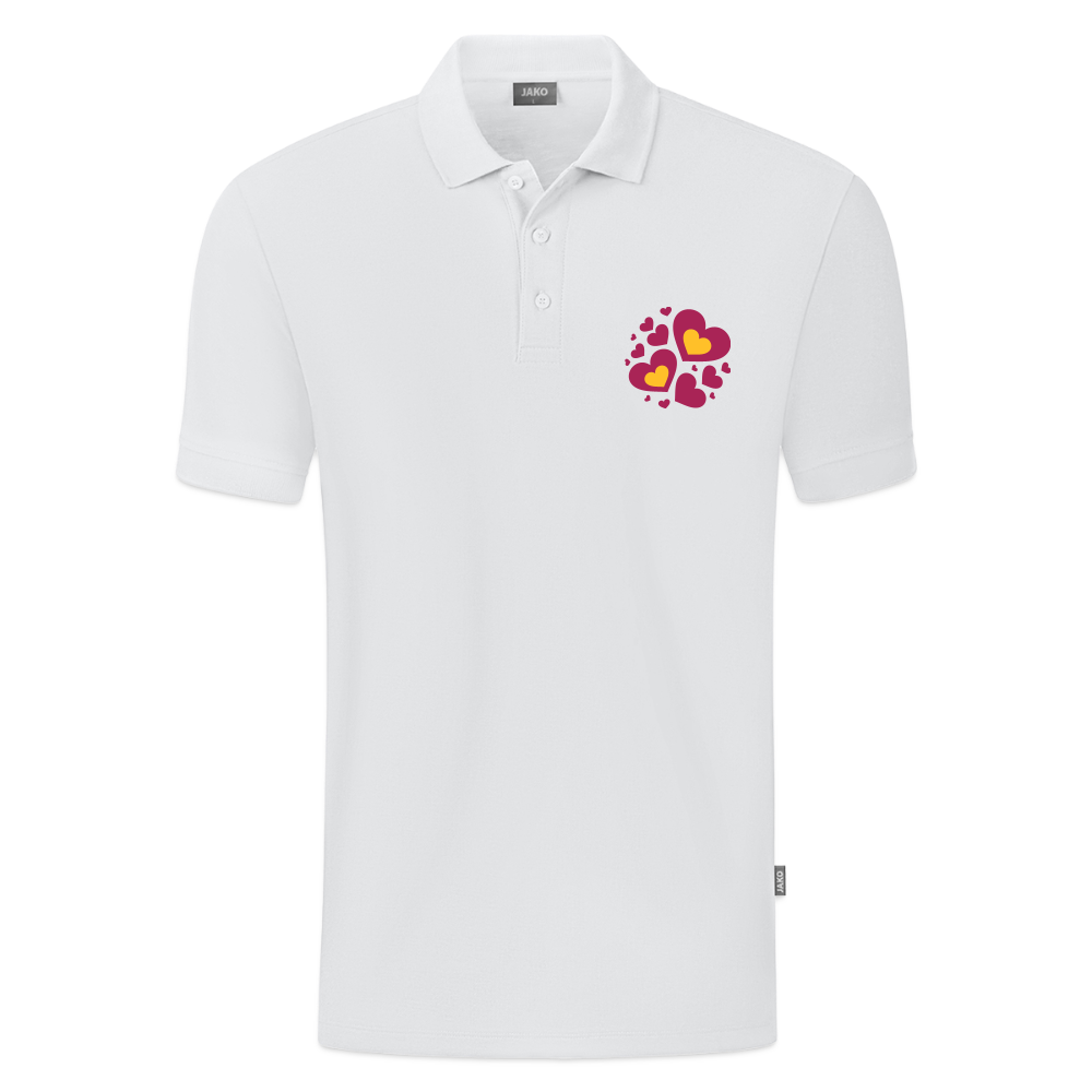 JAKO Kinderpolo Organic - wit