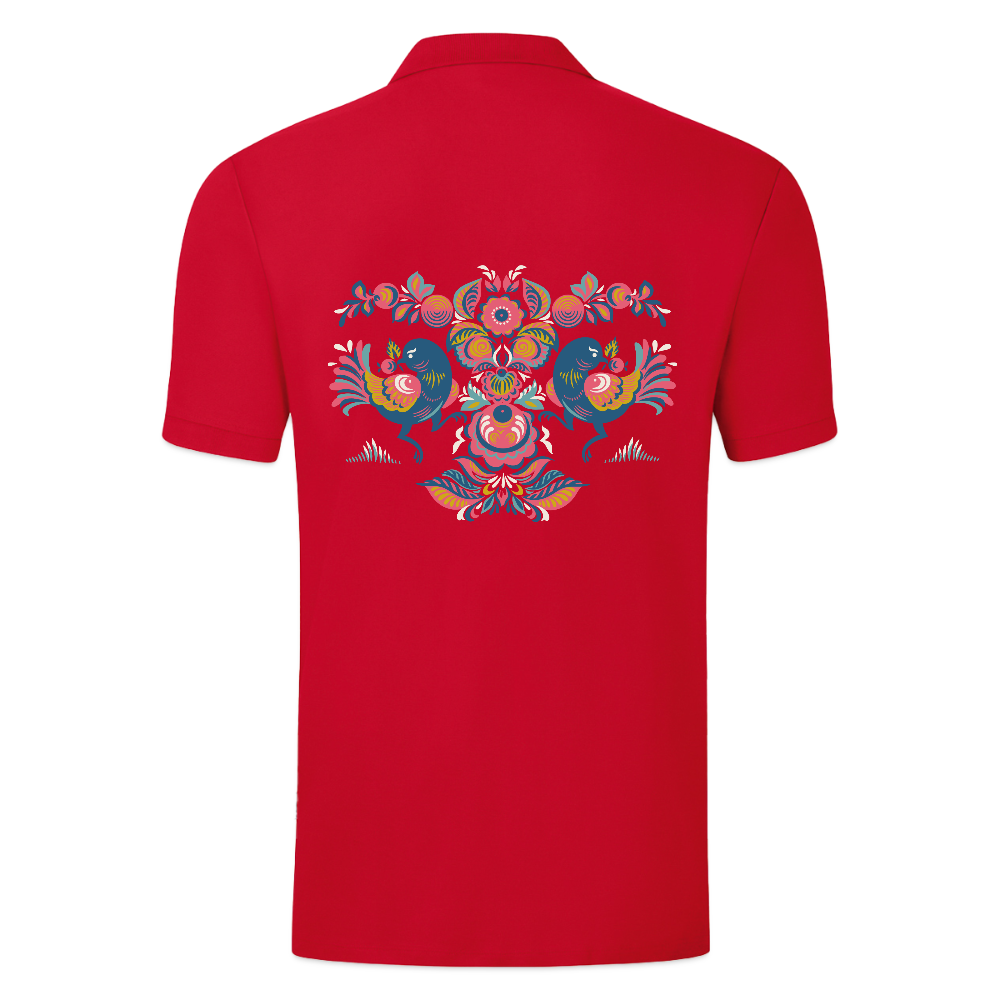 JAKO Kinderpolo Organic - rood