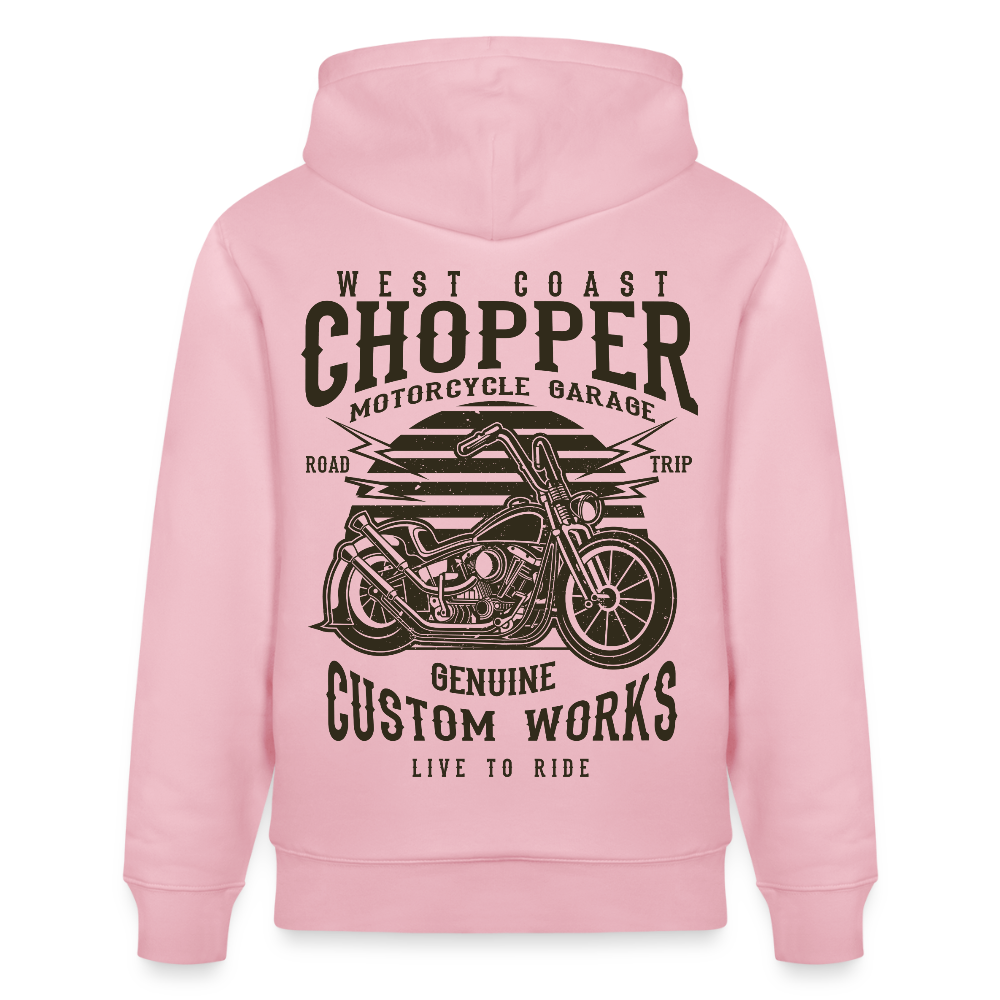 Stanley/Stella Uniseks bio-hoodie CRUISER - lichtroze
