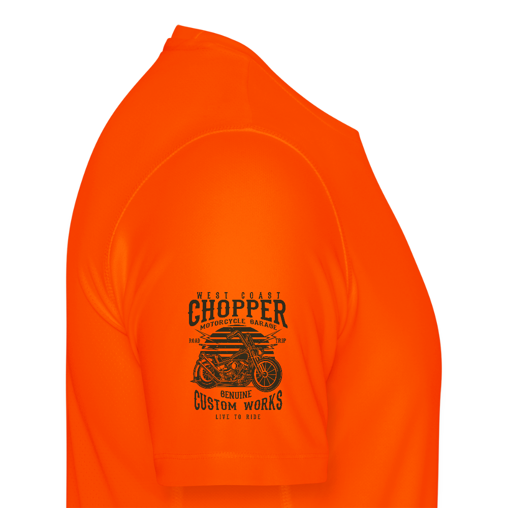 JAKO Mannen T-shirt Run 2.0 - neonoranje