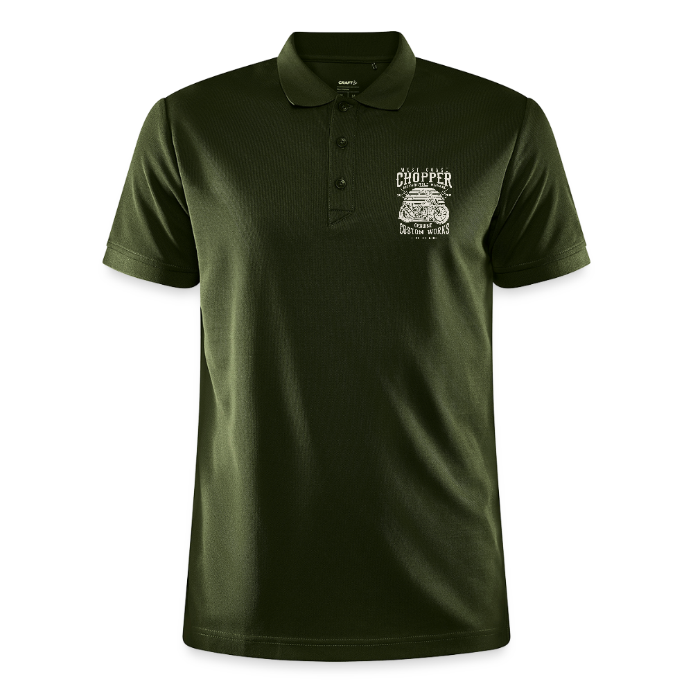 CRAFT Core Unify polo - mosgroen
