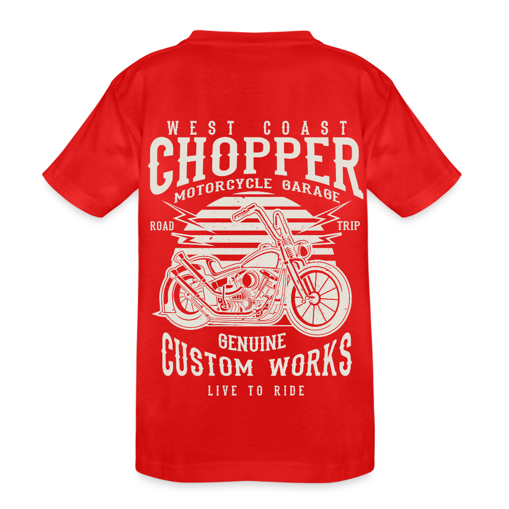 Kinderen Heavy Cotton T-shirt - rood
