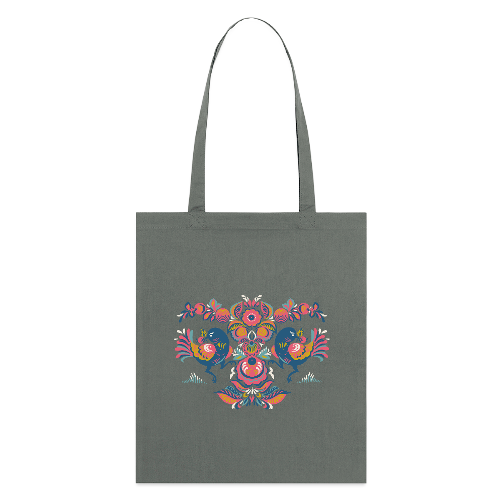 Stanley/Stella bio stoffen tas - houtskool