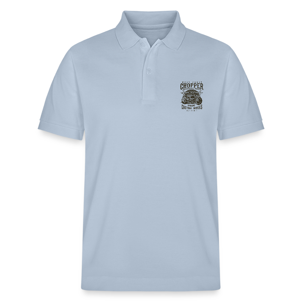 Stanley/Stella uniseks bio poloshirt PREPSTER - sky blue