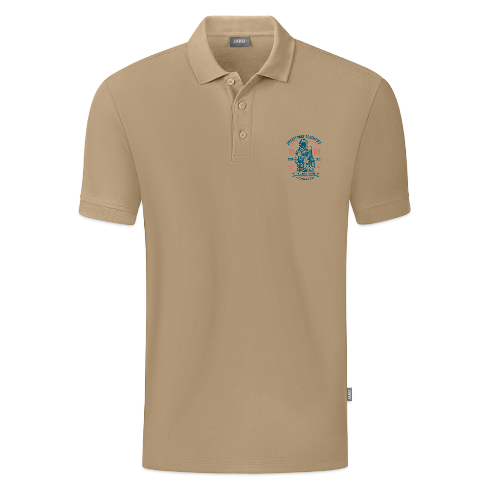 JAKO Mannen Polo Organic - beige