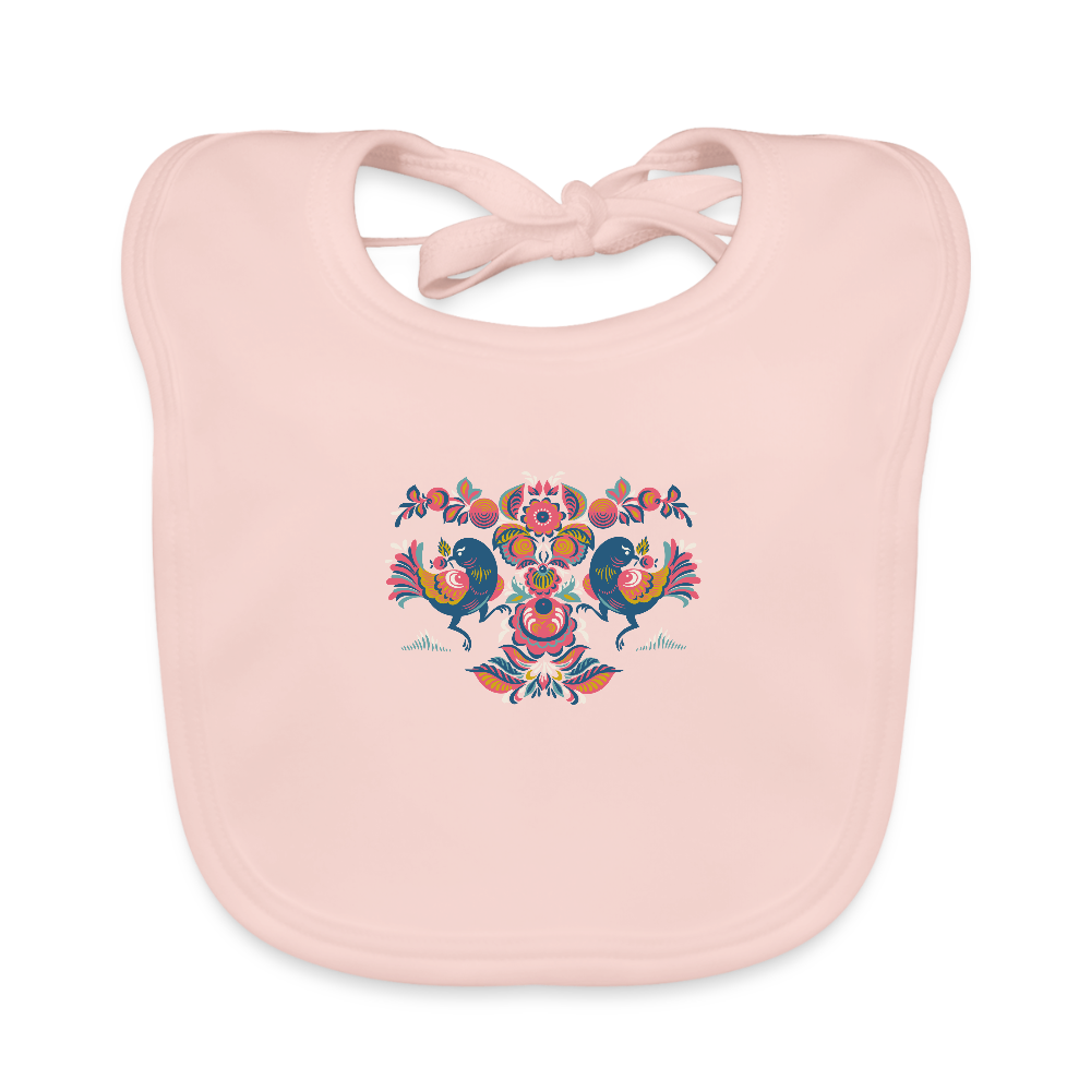 Bio-slabbetje voor baby's - roze