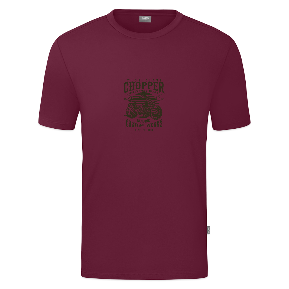 JAKO Teenager T-shirt Organic - wijnrood